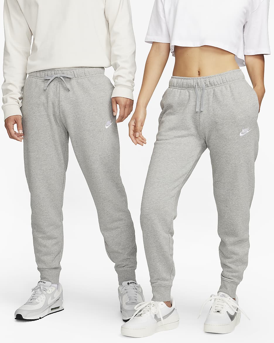 Nike sportswear joggers grey online